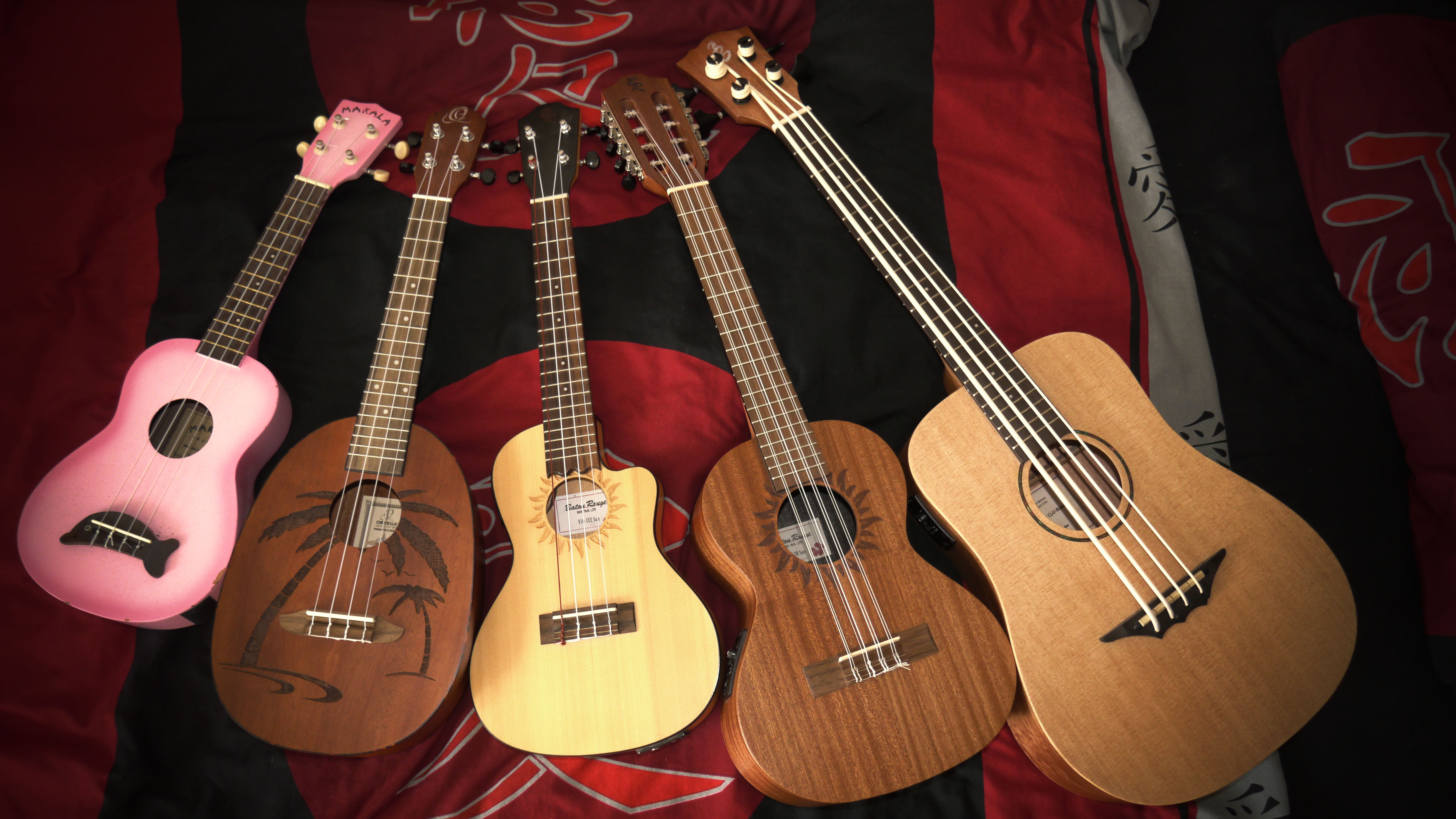 ukulele collection